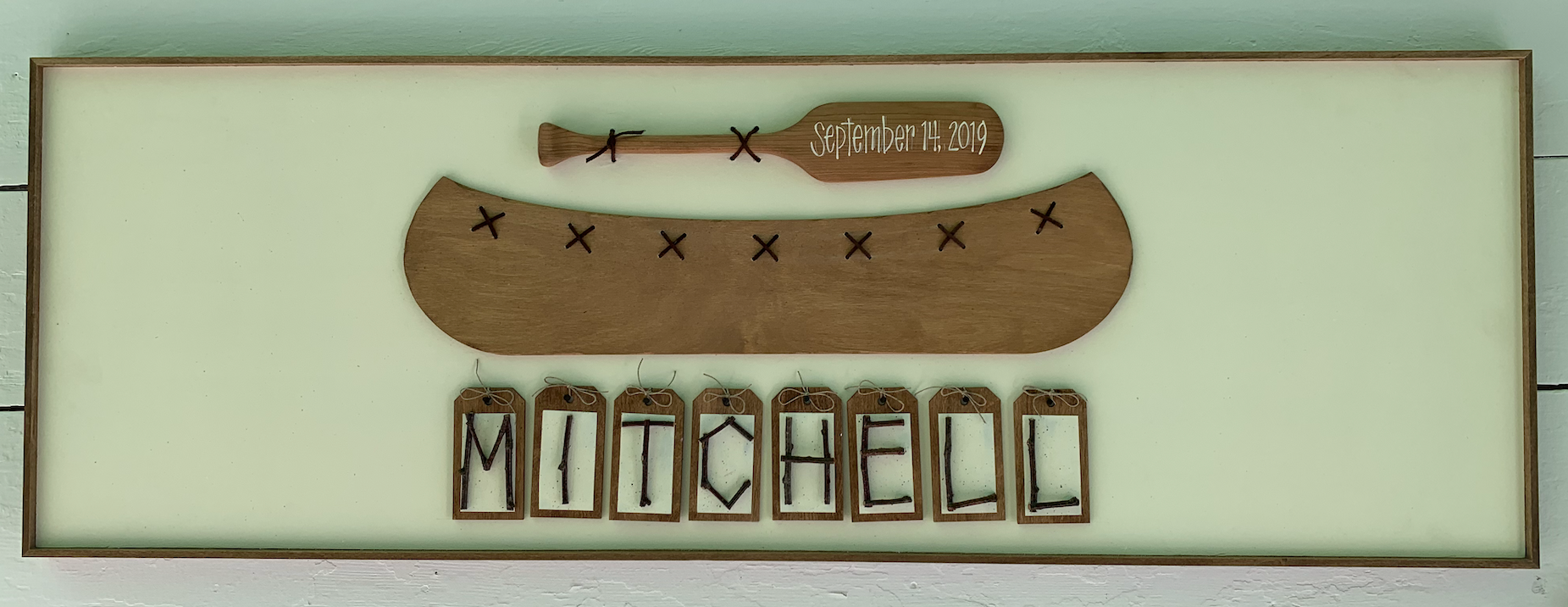 Cottage Guest Book 16x48