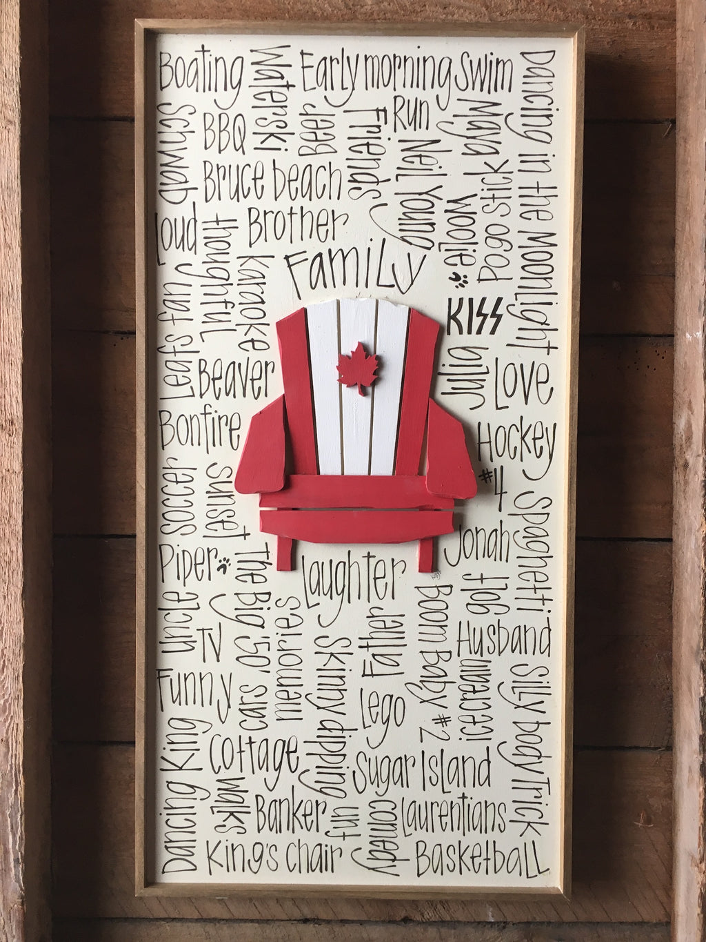 Muskoka chair Squeeze 12x24