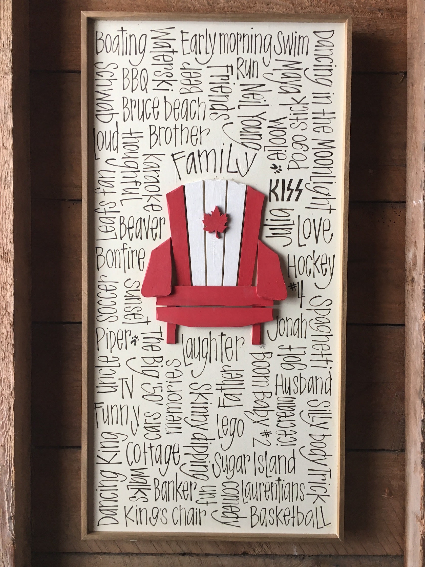 Muskoka chair Squeeze 12x24