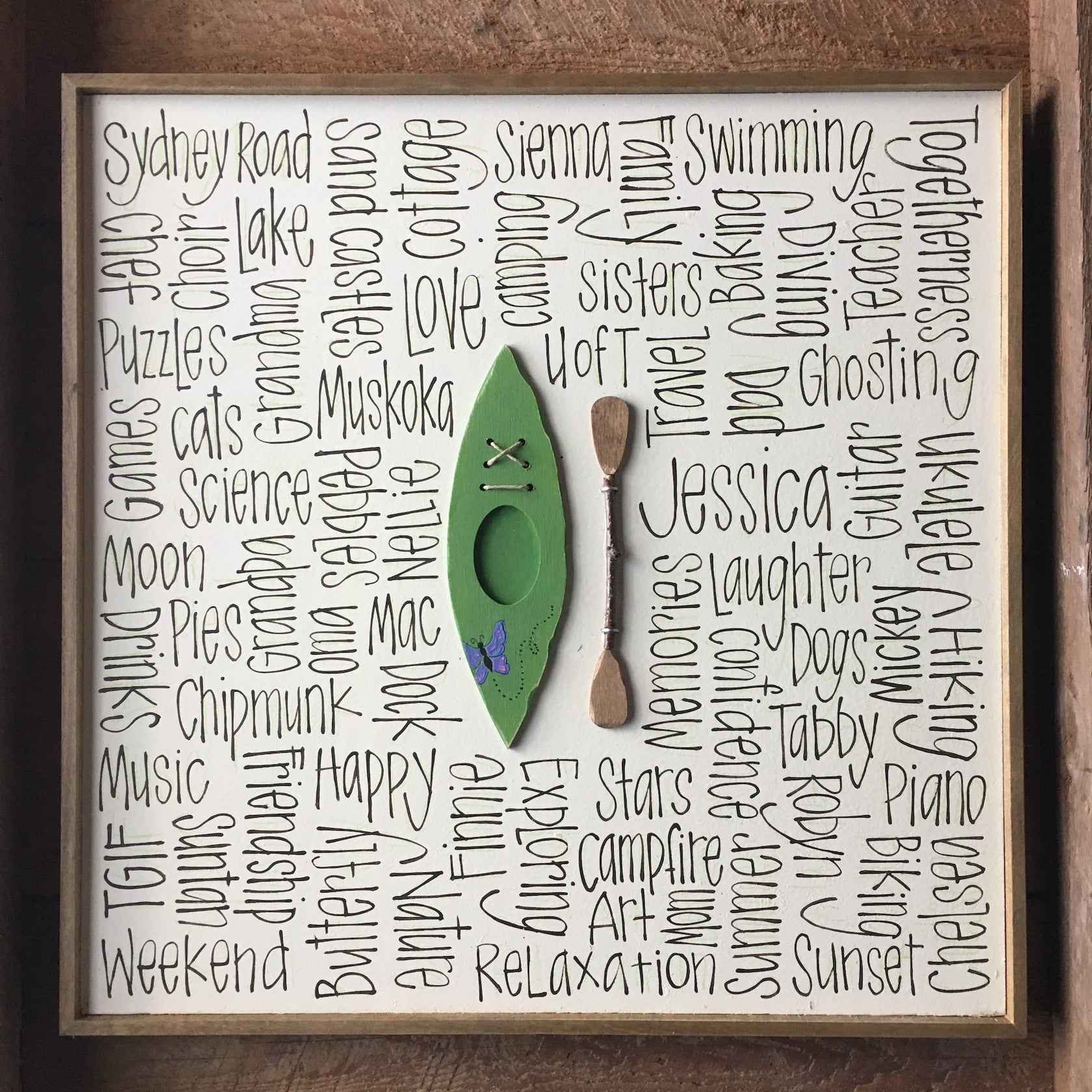 Sweet Single Kayak 16x16