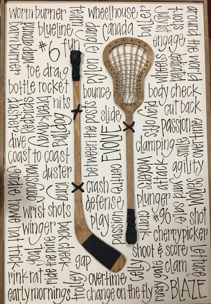 Stick Duo - Hockey & Lacrosse