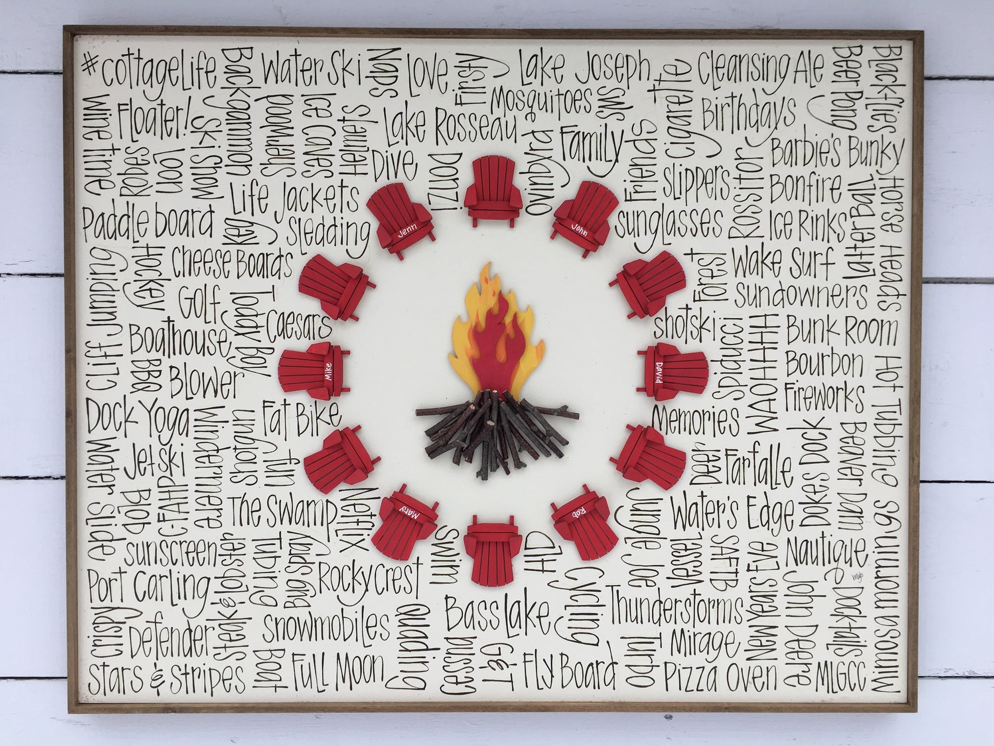 Huge Campfire Circle 24x30