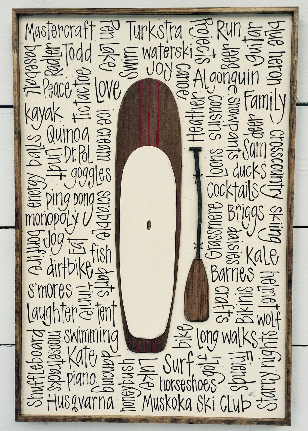 Paddleboard Passion 16x24
