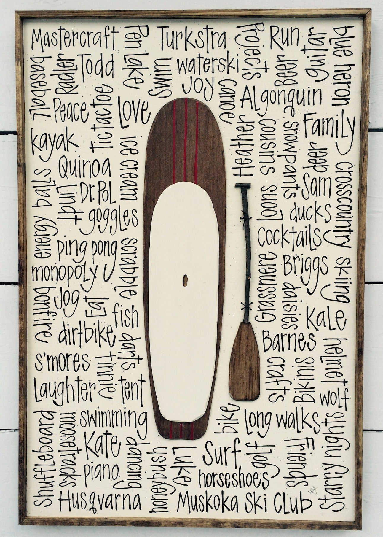Paddleboard Passion 16x24