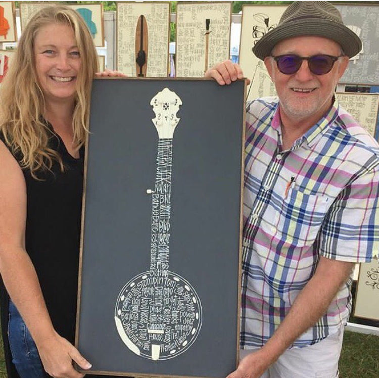 Cool as a Banjo 16x30