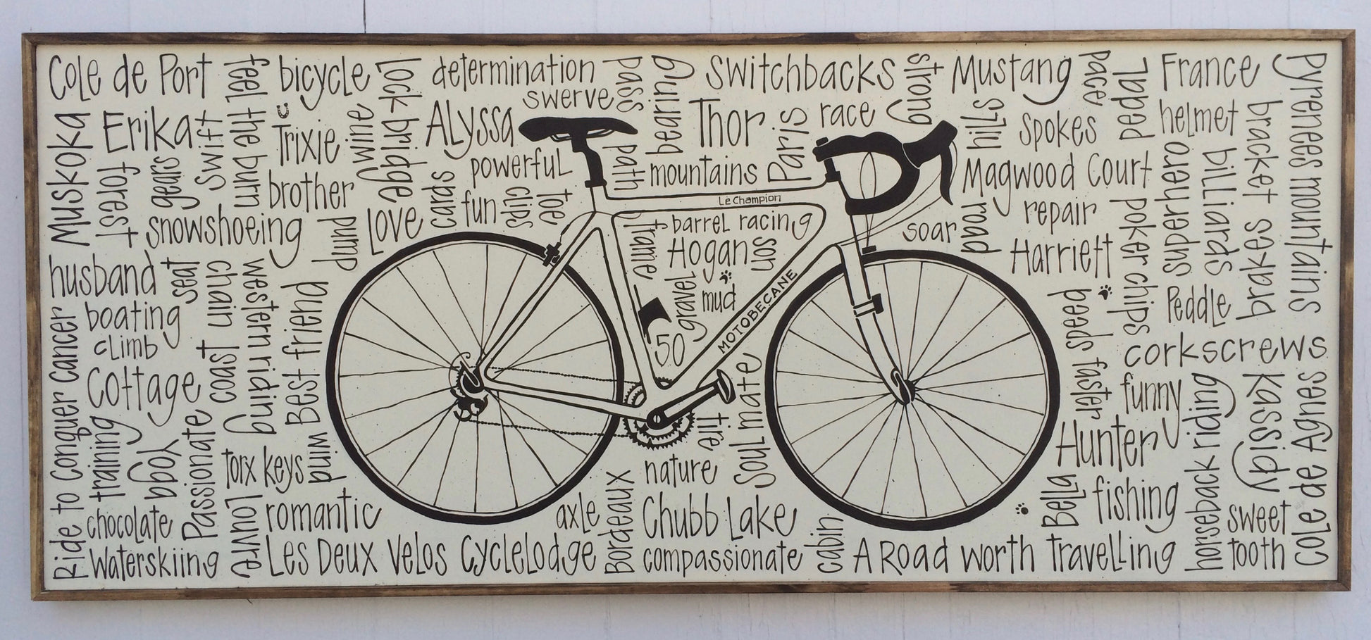 True Cycle Love 16x30