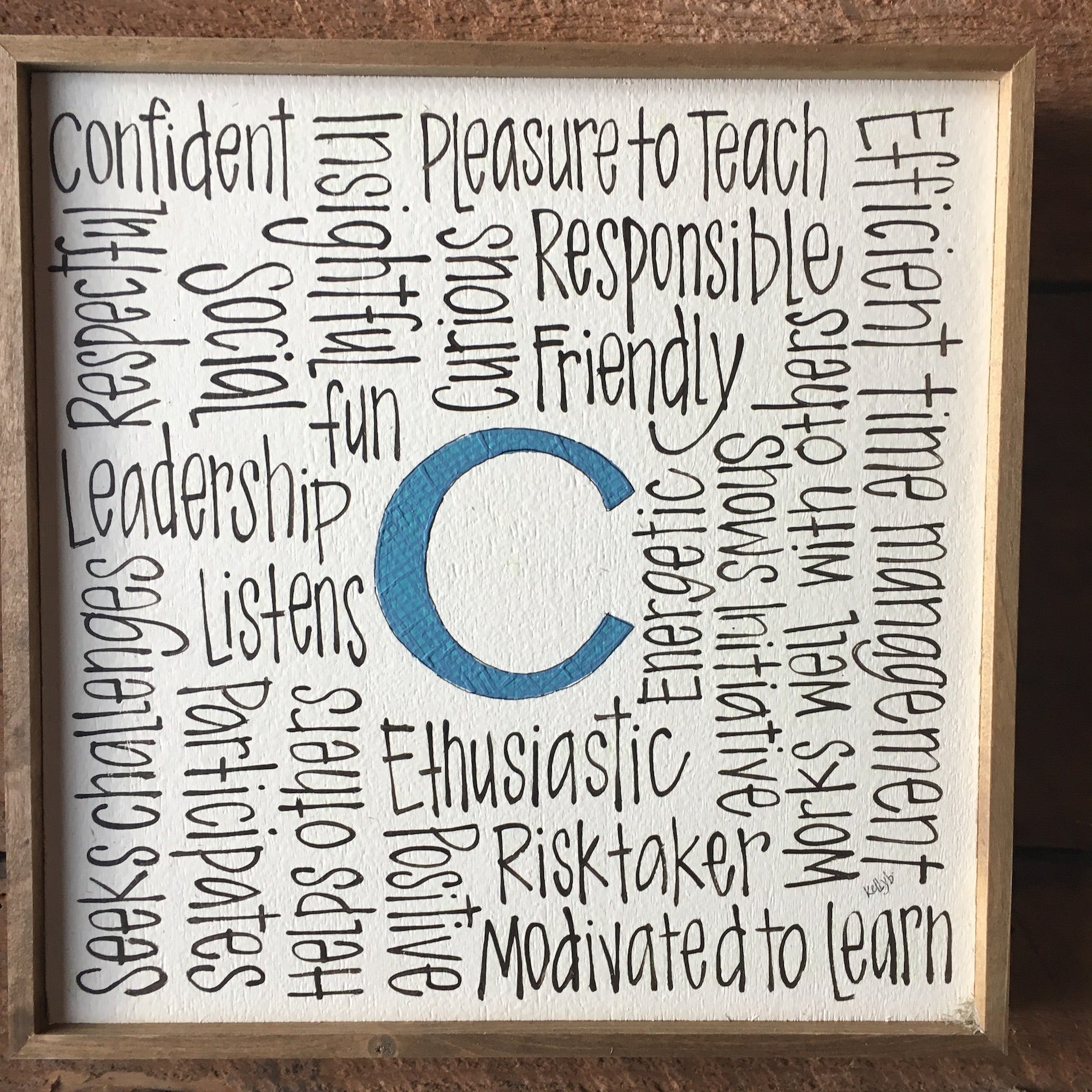 Name/Initial your Fun 10x10