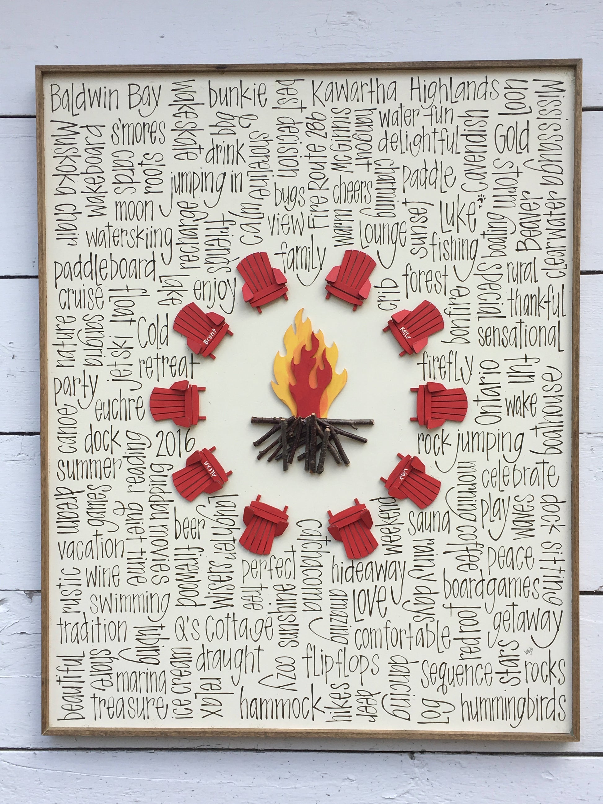 Huge Campfire Circle 24x30