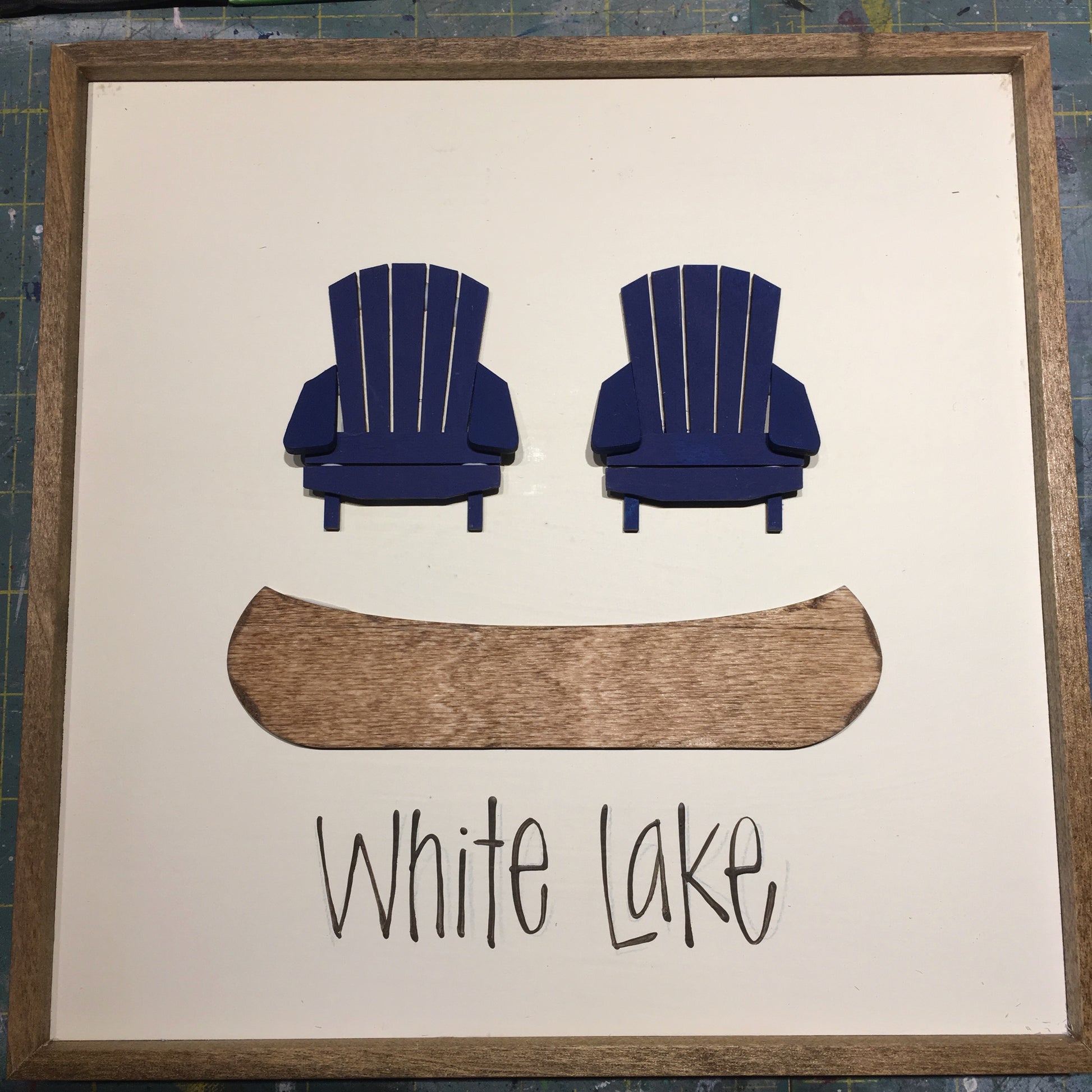 2 Mini Chairs & Canoe 10x10