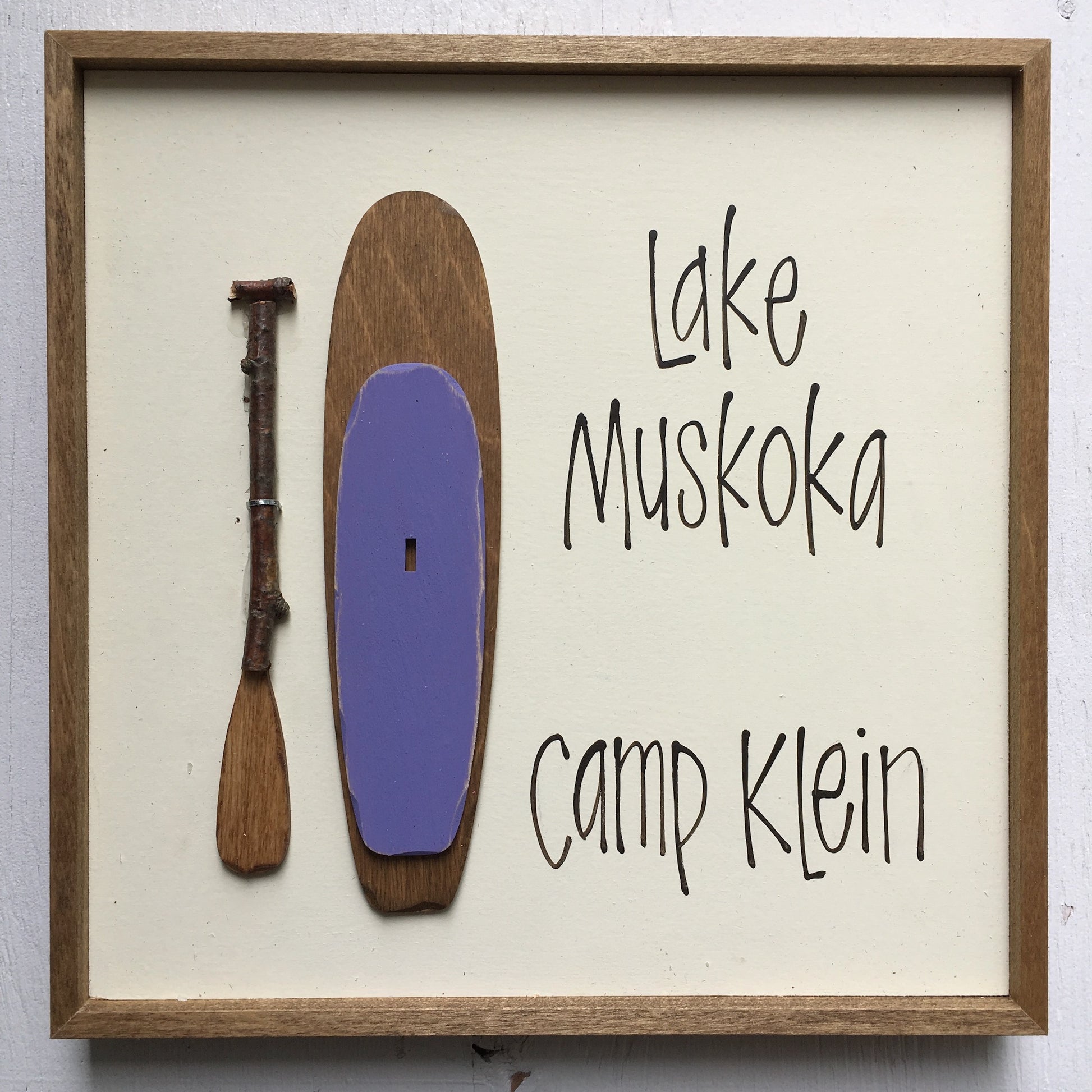 Mini Paddleboard Sign 10x10