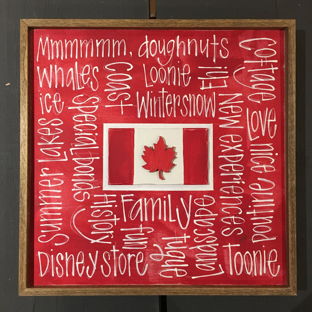 Mini Canada Flag or...