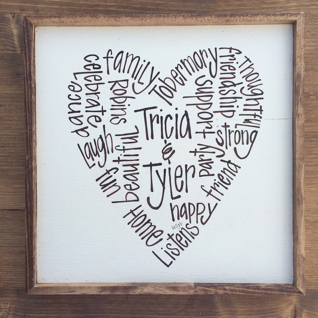 Sweet Little Heart 10x10