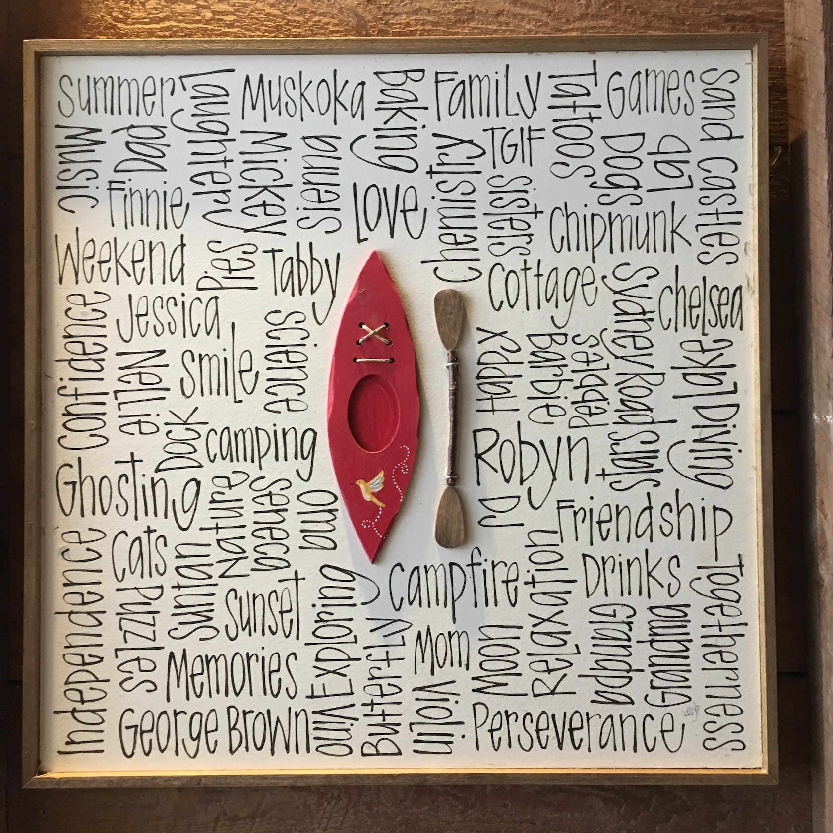 Sweet Single Kayak 16x16