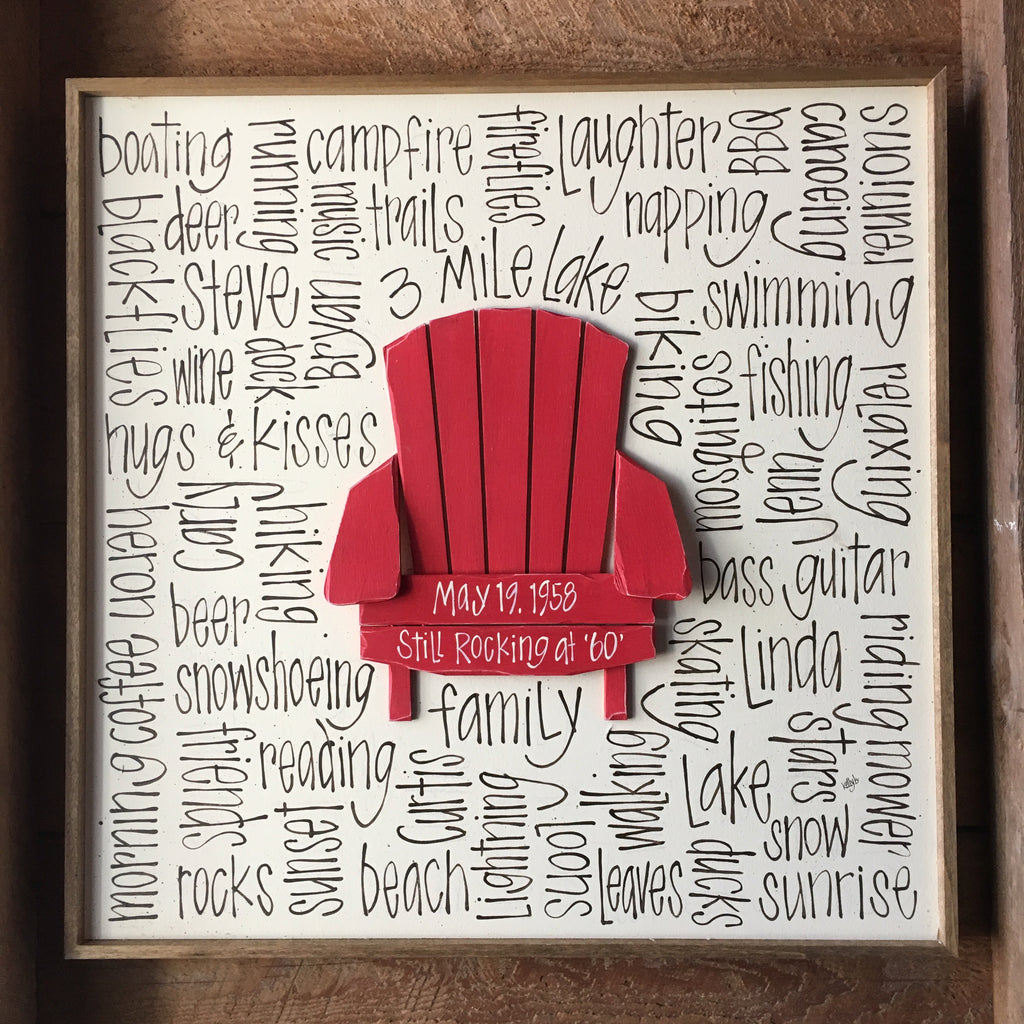 Simple Muskoka Chair 16x16