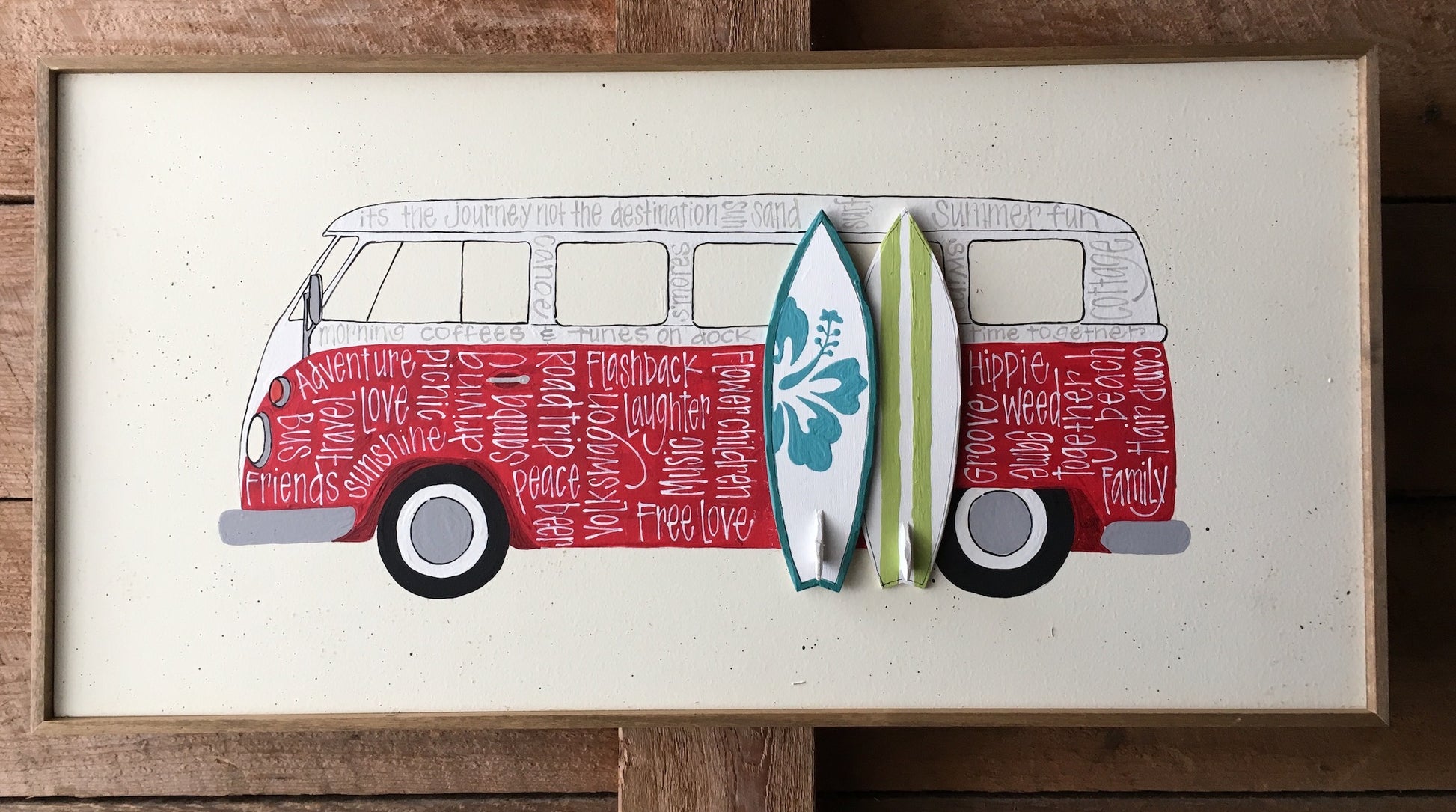 Hippie Van 12x24