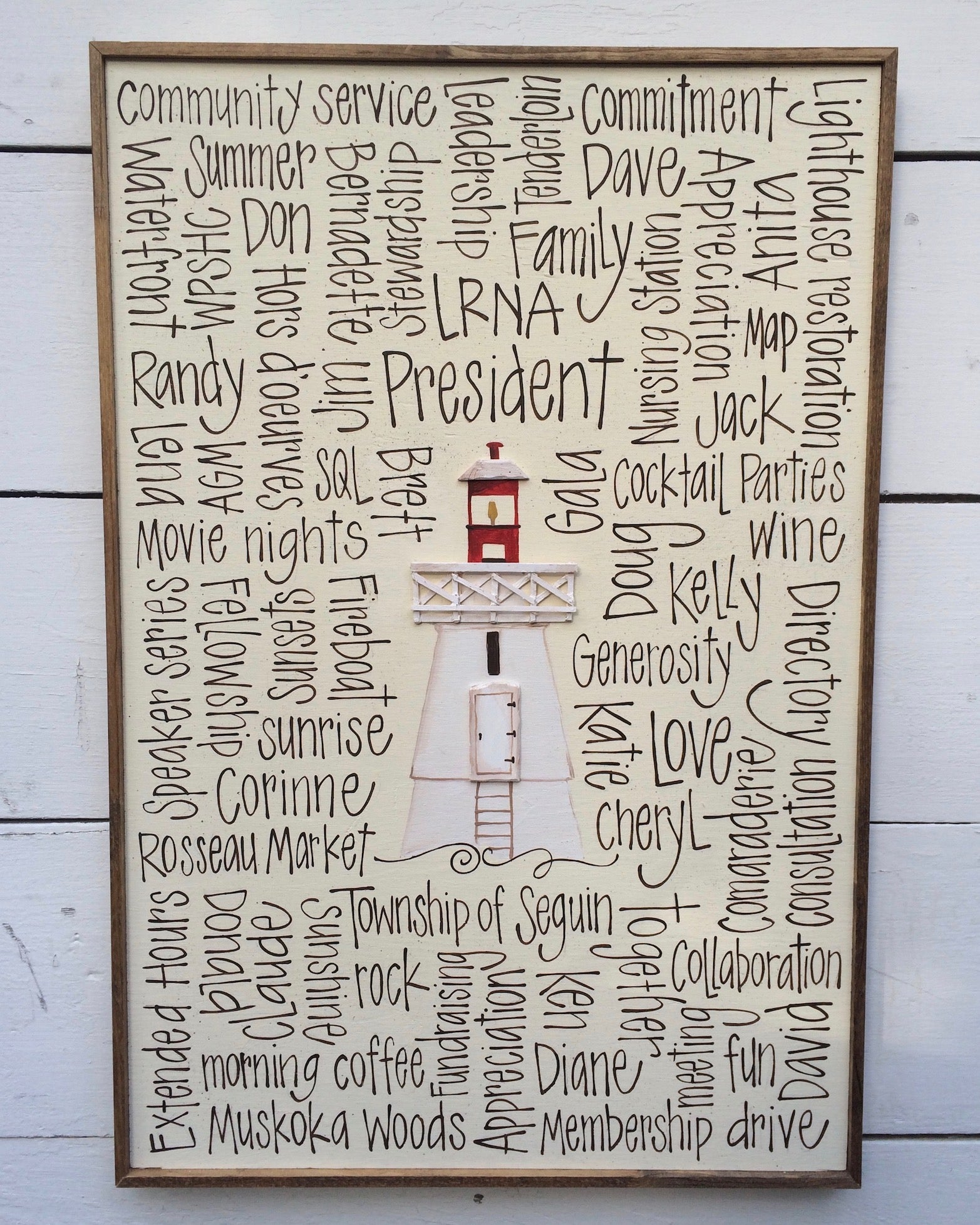 Rosseau Lighthouse Love 16x24