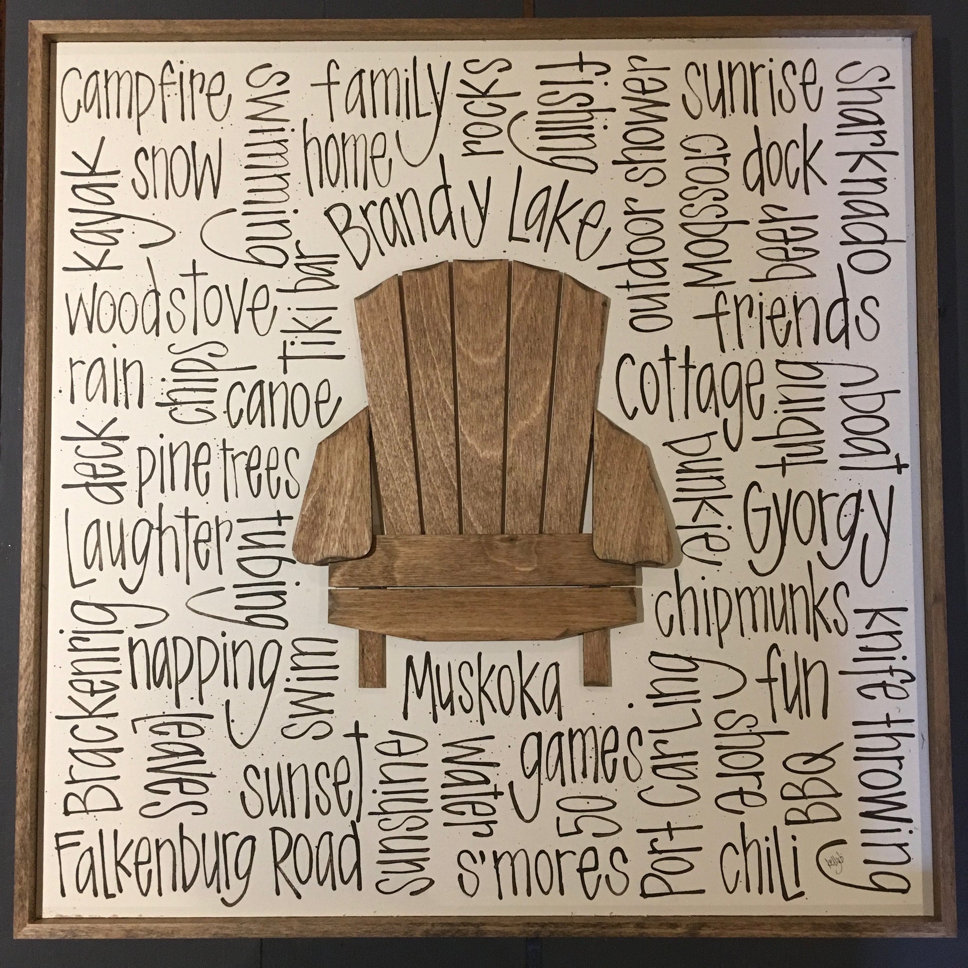 Simple Muskoka Chair 16x16