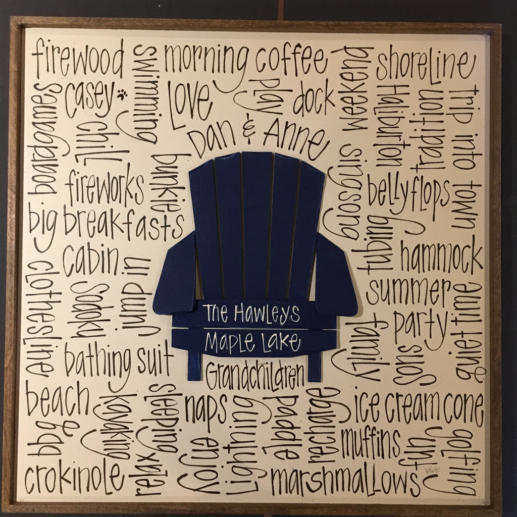 Simple Muskoka Chair 16x16