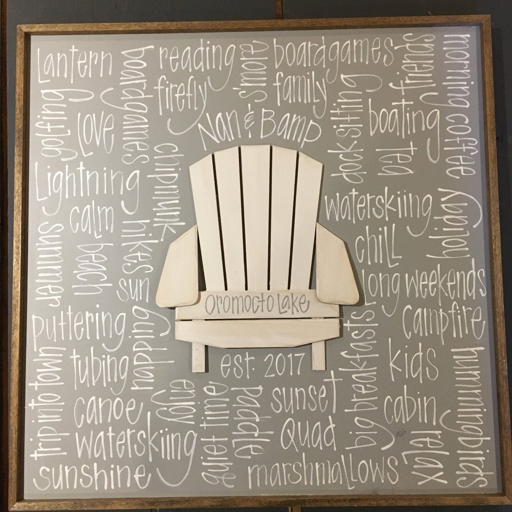 Simple Muskoka Chair 16x16