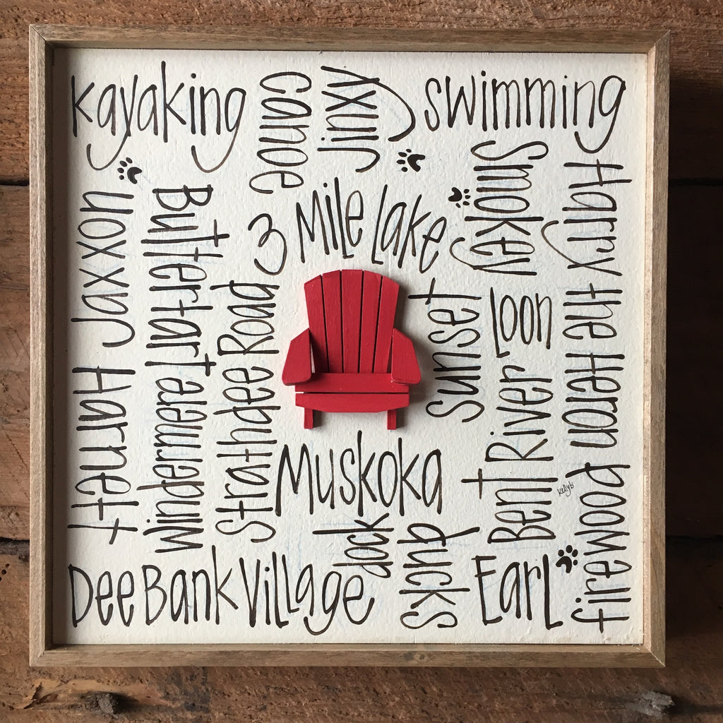 Mini Muskoka Chair 10x10