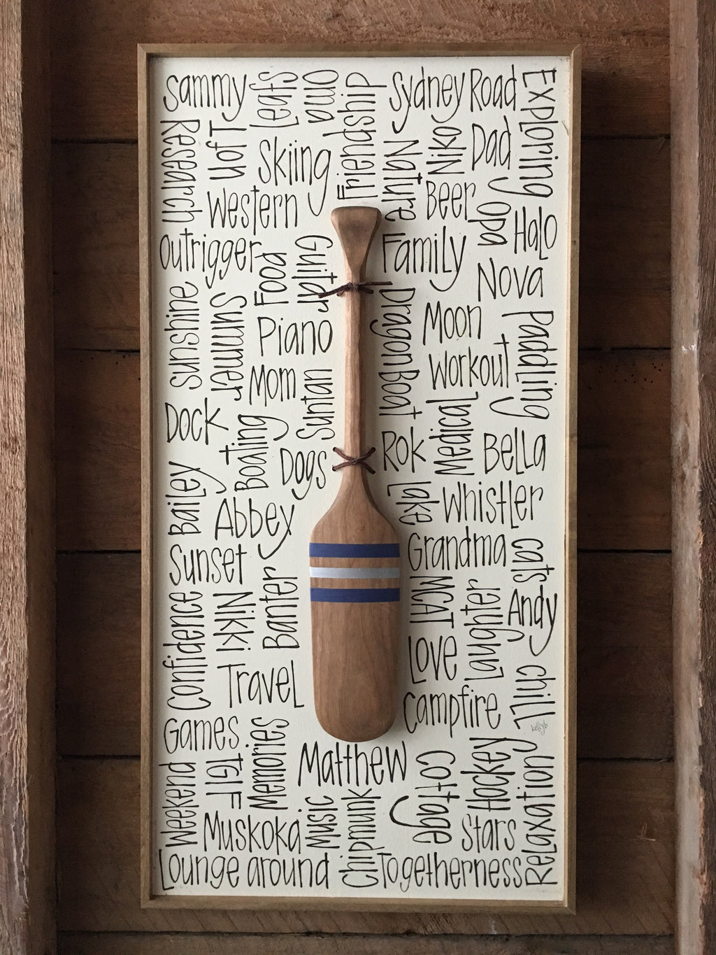 Paddle to the Cottage 12x24