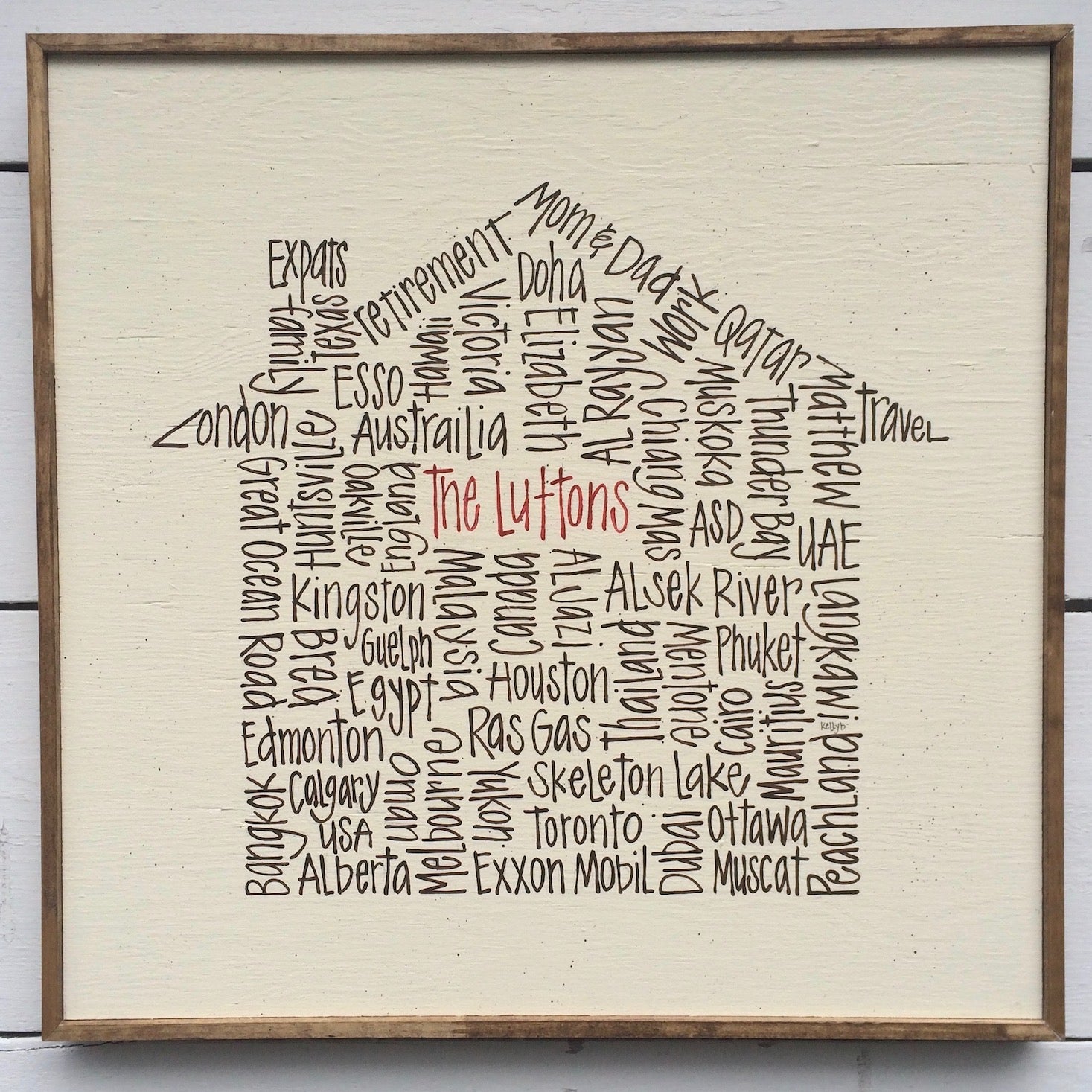 Home Sweet Home 16x16