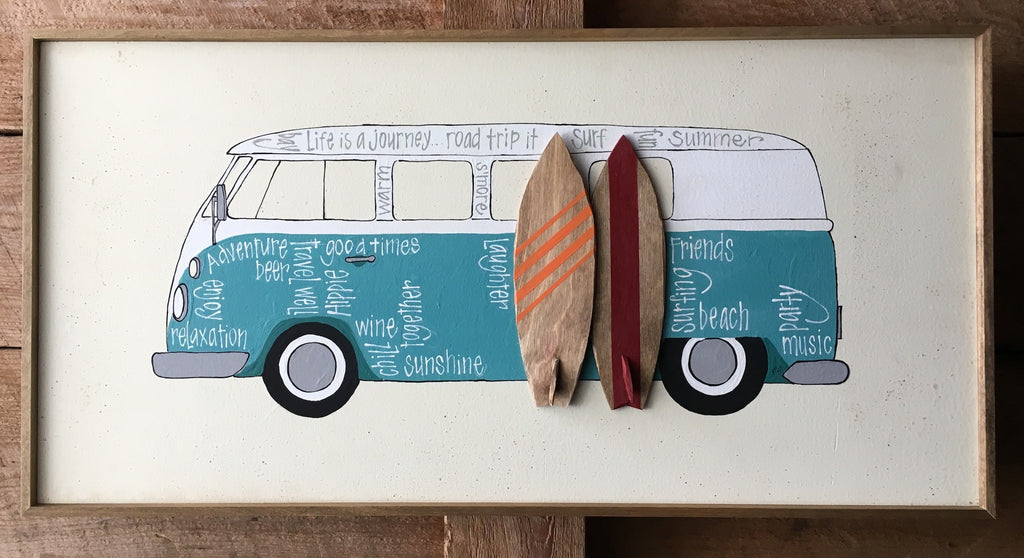 Hippie Van 12x24